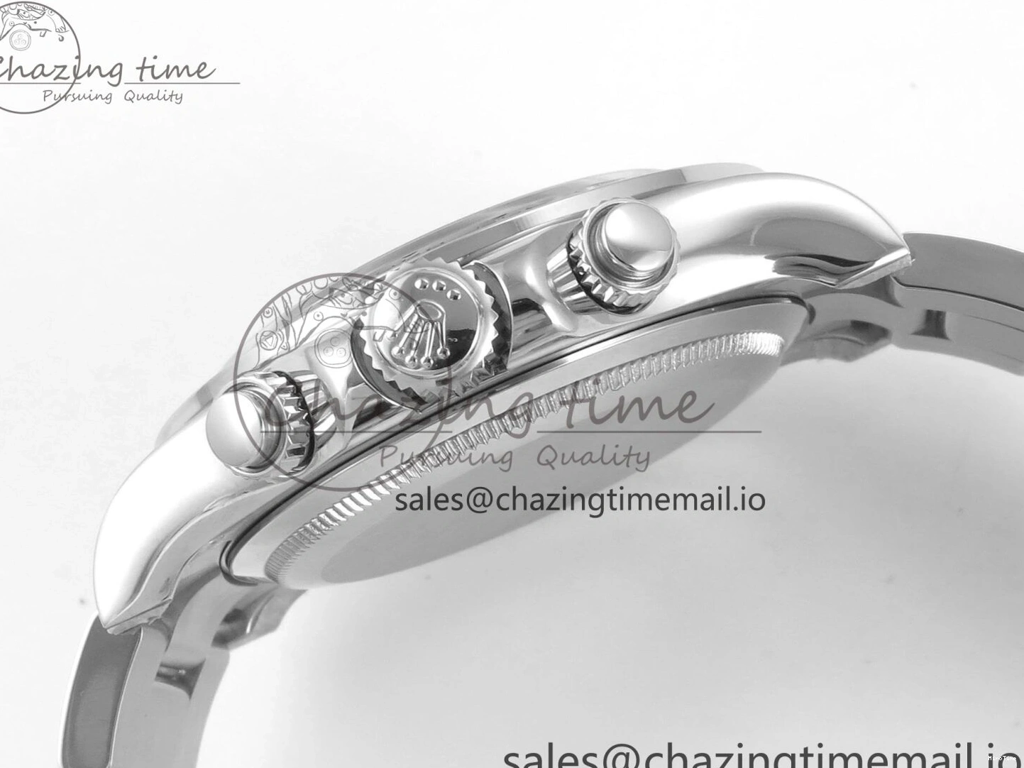 MiroTime 0327 Tailored Daytona 126509 Clean 1:1 Best Edition Black SS Dial on SS Bracelet Super Clone DD 255